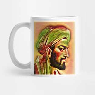 Ibn Khaldun Snow Portrait | Ibn Khaldun Artwork 14 Mug